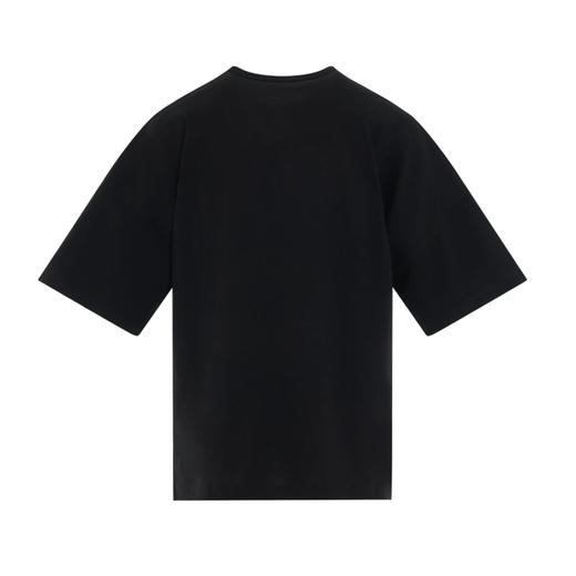 ALEXANDER MCQUEEN 亚历山大.麦昆 男士字母徽标印花圆领短袖T恤 黑色 750659 QVZ10 0901 商品图3