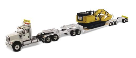 Cat®349F 液压挖掘机带HX520 拖头搭配 XL 120 拖车 商品图0