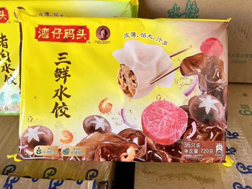 湾仔码头—韭菜猪肉水饺720g 商品图0