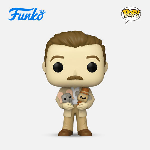 Funko POP! 迪士尼100周年 华特·迪士尼与小飞象和花栗鼠公仔手办摆件 67996 商品图0