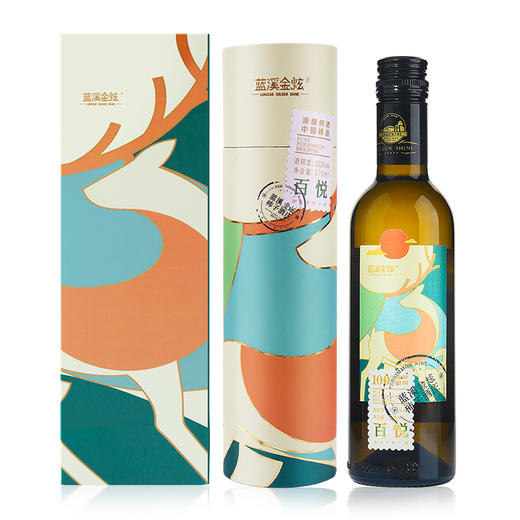 【蓝溪金炫】百悦  源酿柿酒 柿子酒 低度微醺果酒女士晚安酒女生小甜酒13.5度 百悦375ml 商品图4