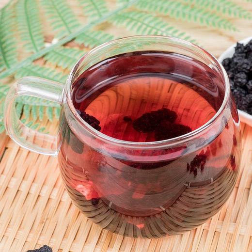 【自营】天山公主新疆特产精选无沙黑桑葚干补气养生泡水泡茶500g/袋 商品图4