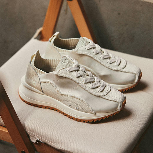 fajo花椒星球 牛仔丝绸鞋牛仔白 商品图4