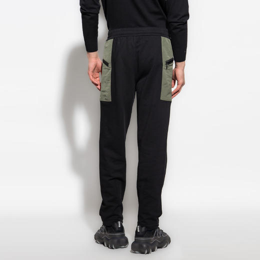 ALEXANDER MCQUEEN 亚历山大.麦昆 男士徽标休闲运动裤 黑色 748439 QVX43 1000 商品图2