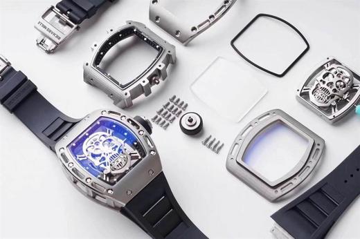 ZF厂理查德米勒RM052骷髅头腕表-ZF鬼斧神工之作复刻手表一比一手表n厂c厂zf厂clean厂vs厂 商品图10