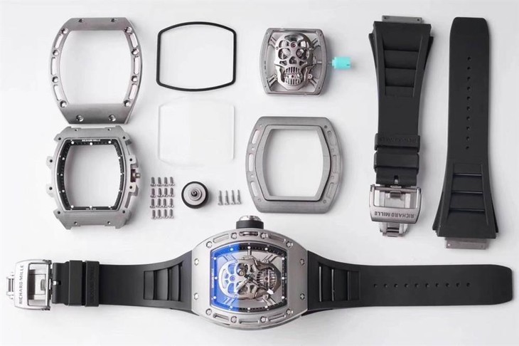 ZF厂理查德米勒RM052骷髅头腕表-ZF鬼斧神工之作