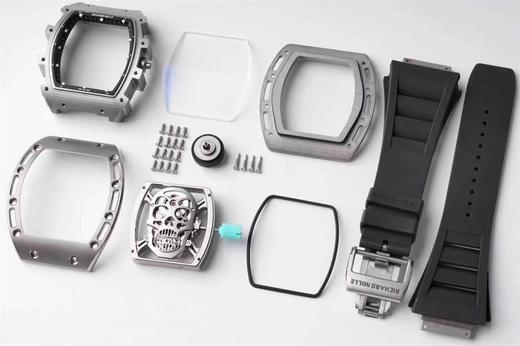 ZF厂理查德米勒RM052骷髅头腕表-ZF鬼斧神工之作复刻手表一比一手表n厂c厂zf厂clean厂vs厂 商品图6