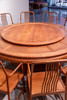 红桥红  家具严选  缅甸花梨(大果紫檀）  【238花边底座圆餐桌 十三件套 】 商品缩略图4