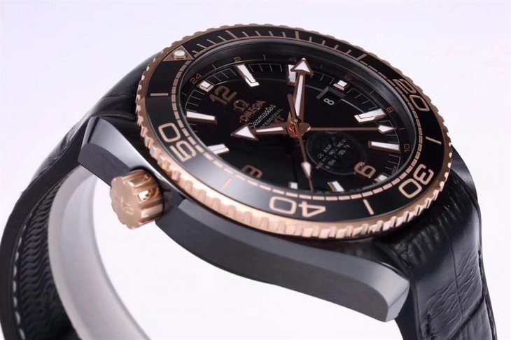 VS厂欧米茄「深海之王」新品来袭-VS厂深海之黑玫金全陶瓷版复刻表