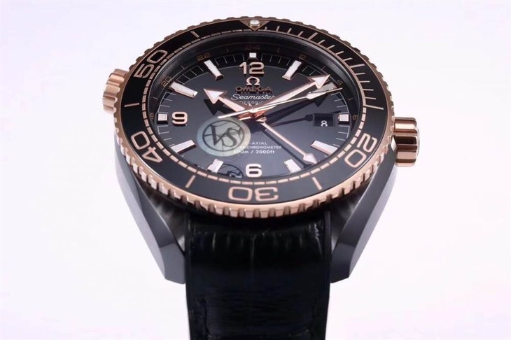 VS厂欧米茄「深海之王」新品来袭-VS厂深海之黑玫金全陶瓷版复刻表