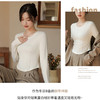 【59.9元两件 秋冬百搭】轻氧蛋白绒上衣丨鱼骨线修身显瘦 外穿内搭设计感长袖T恤 商品缩略图3