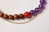 JSNM0137°老料金丝楠木|紫水晶手串 商品缩略图3