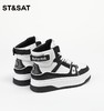 星期六撞色潮酷厚底休闲高帮板鞋SS34116597 商品缩略图9
