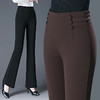 DS 3517微喇裤中老年大码高腰休闲裤 商品缩略图2