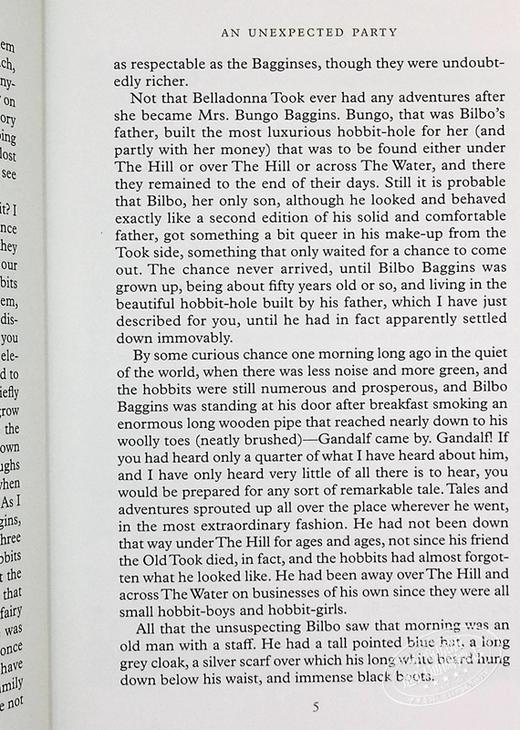 【中商原版】指环王 霍比特人 Alan Lee插图版 英文原版 The Hobbit  Illustrated Edition JRR Tolkien 商品图5
