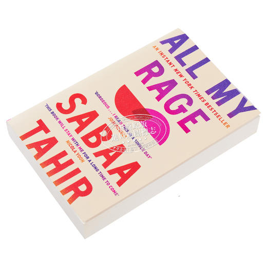预售 【中商原版】怒气填胸 英文原版 All My Rage Sabaa Tahir 商品图2