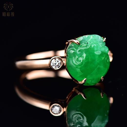 【招财】金蟾满绿戒指  JZ12308035 商品图4