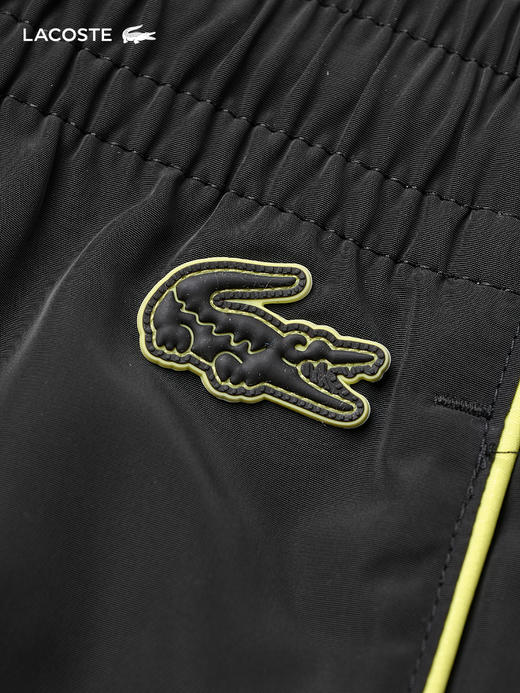 【海南专供价】Lacoste法国鳄鱼男士新款撞色运动短裤GH1879-98 商品图4
