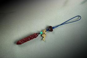 GJXJ0277°小叶紫檀文昌笔挂件