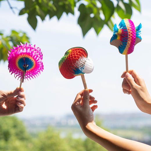 自然造物纸翻花七十二变玩具DIY亲子儿童手工折纸创意制作益智 商品图14