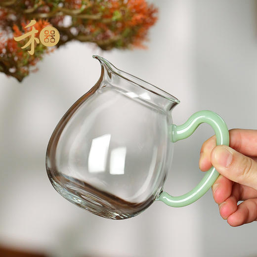 禾器晶彩·清悦茶海 高硼硅 玻璃公道杯 建议容量：300ml 商品图2