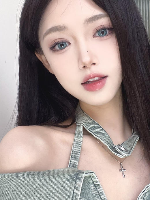 【大直径】4YOUTHCON-薄荷奶绿-14.5mm【年抛 0-800度 无525/575】 商品图5