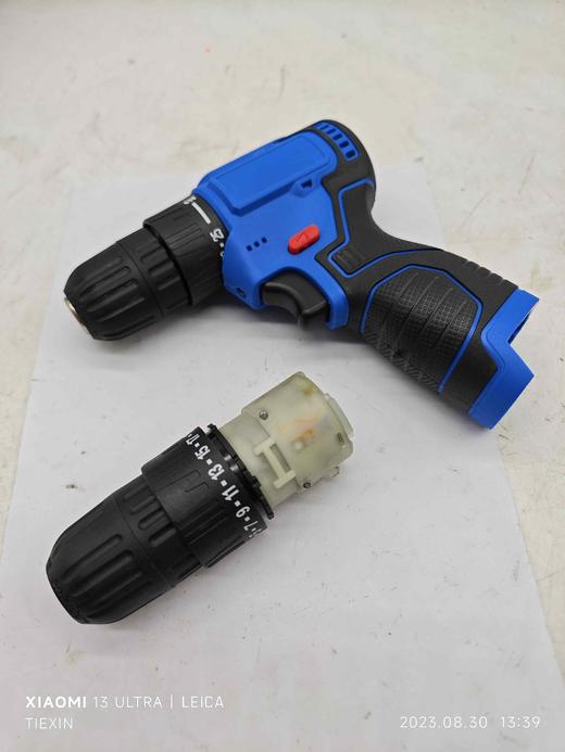 【货号02379】牧田款无刷锂电钻齿轮箱前头总成双速无刷小钢炮12V16.8V21V通用型 商品图8