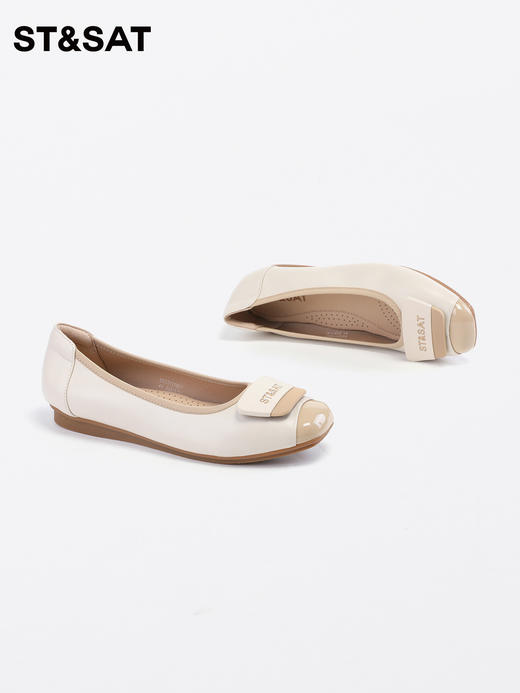 星期六一脚蹬软底拼色单鞋SS33111667 商品图12