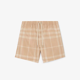 BURBERRY 巴宝莉 男士格纹抽绳泳裤 格子 8068555 A7464