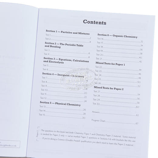 CGP GCSE Catch-Up Essentials Edexcel International Chemistry 化学爱德思复习备考教辅4册 含答案+电子版 商品图3