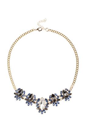 AUGUST 1 EIGHT 花朵造型锆石项链 4096