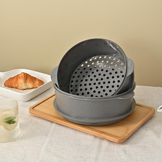 神田雪平锅钛金雪平锅18cm/20cm通用蒸格幻彩蒸格 商品图1