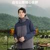 圣得西三合一羽绒内胆冲锋两件套冬季户外连帽外套撞色登山服2362942781 商品缩略图1