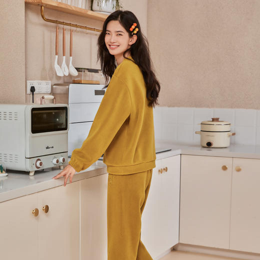 【小熊香香套装】新款睡衣套装  秋冬保暖家居服  加绒加厚 商品图12