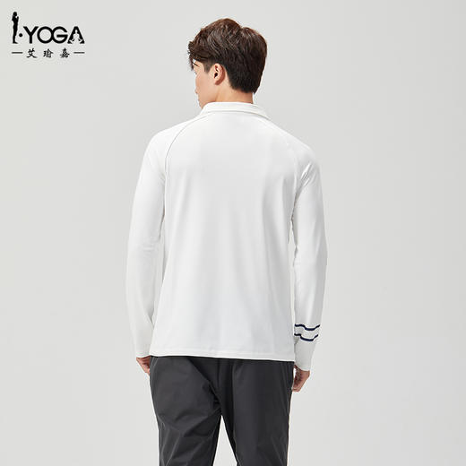 IYOGA瑜伽服高尔夫T恤POLO长袖男款MT015 商品图1