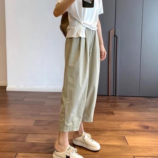 裁缝学苑AX102高腰直筒工装裤纸样女九分萝卜裤新款裤子裁剪衣服 商品图3