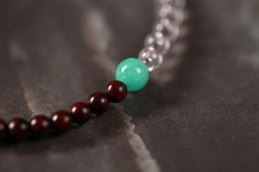 XYZT0486°丰财聚宝紫檀手链手串 商品图3