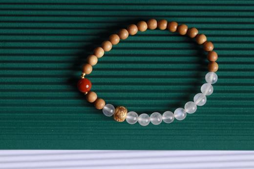 LSTX0199°印度老山檀香|蓝月光手链手串 商品图0