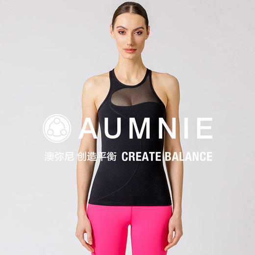 【AUMNIE】浪潮网纱背心 WAVE MESH  TANK 商品图0