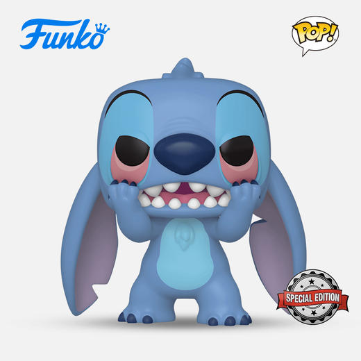 Funko POP动画迪士尼星际宝贝生气史迪奇限定款手办摆件 65040 商品图0
