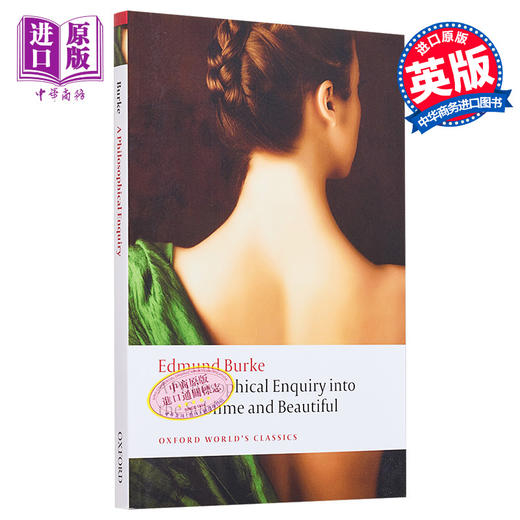 预售 【中商原版】关于我们崇高与美观念之根源的哲学探讨 英文原版 A Philosophical Enquiry Into the Origin Edmund Burke 商品图0
