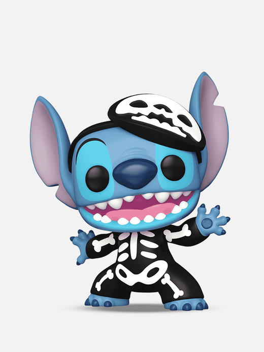 Funko POP动画迪士尼星际宝贝骷髅史迪奇限定款手办摆件 商品图3