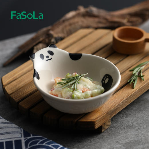 FaSoLa日式陶瓷酱油醋碟味碟蘸料碟家用火锅调料蘸酱碟小菜咸菜碟 商品图8