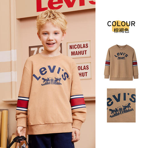 LEVIS 冬 大童小童 儿童童装卫衣 LVB-FW-J637 商品图6