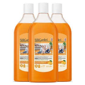 蔬果园橘采星光地板清洁剂500g*3瓶