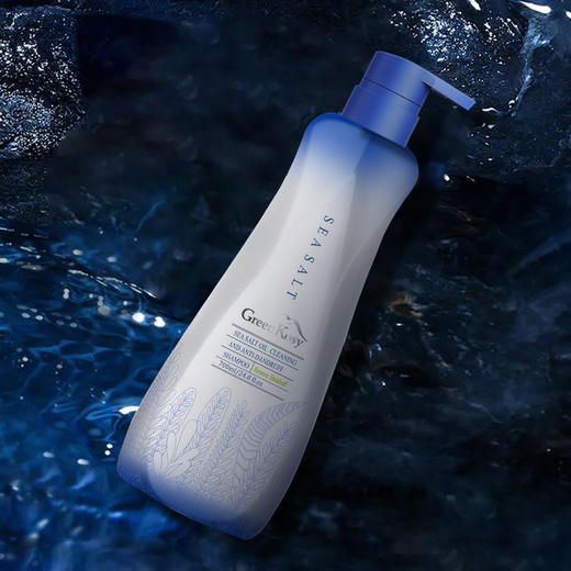 绿色溪谷海盐净油去屑洗发乳 700ml 商品图2