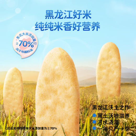 【孕味秒杀专属】小鹿蓝蓝 婴幼儿香香米饼超值装/混合口味/120g*2（120片） 商品图4