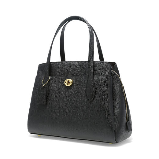 COACH 专柜款Lora Carryall 30女士皮质托特单肩手提包 商品图2