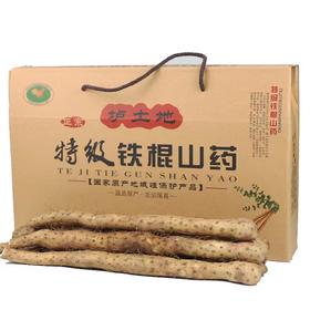 平价优选：礼盒温县垆土铁棍山药，新货50cm±地理标志（毛重5.7斤）