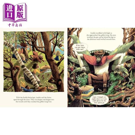 【中商原版】Briony May Smith 伊梅尔达与金王 Imelda and the Goblin King 儿童绘本 故事图画书 英文原版 进口图书 商品图2